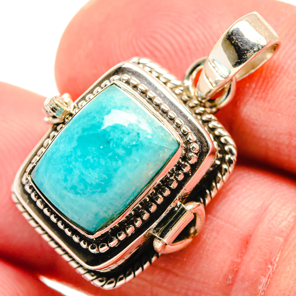 Larimar Pendants handcrafted by Anasilvercos - PD21857