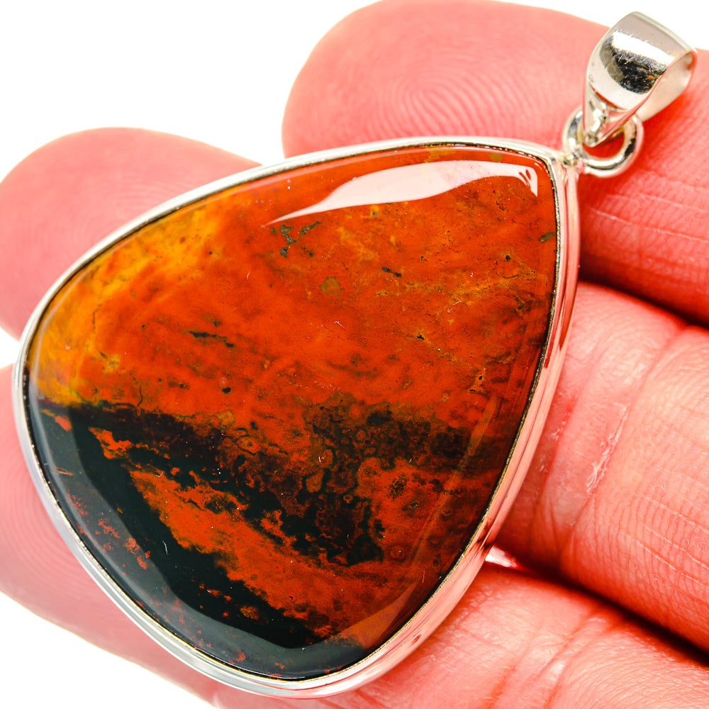 Bloodstone Pendants handcrafted by Anasilvercos - PD21889