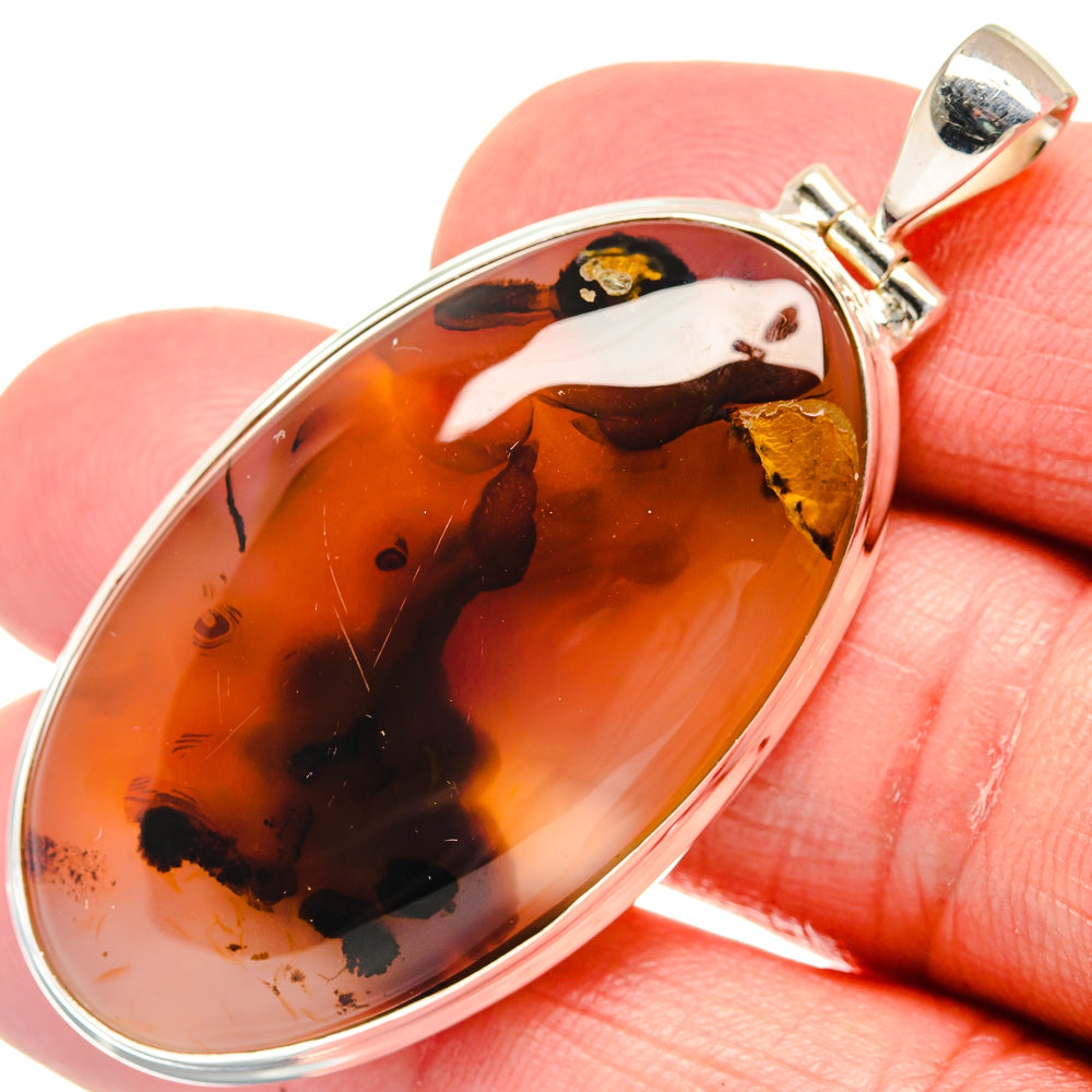 Montana Agate Pendants handcrafted by Anasilvercos - PD21894