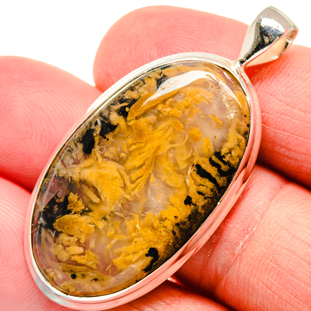 Montana Agate Pendants handcrafted by Anasilvercos - PD21941
