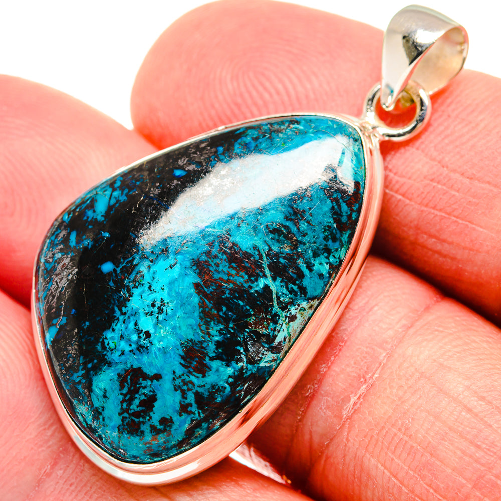 Shattuckite Pendants handcrafted by Anasilvercos - PD21945