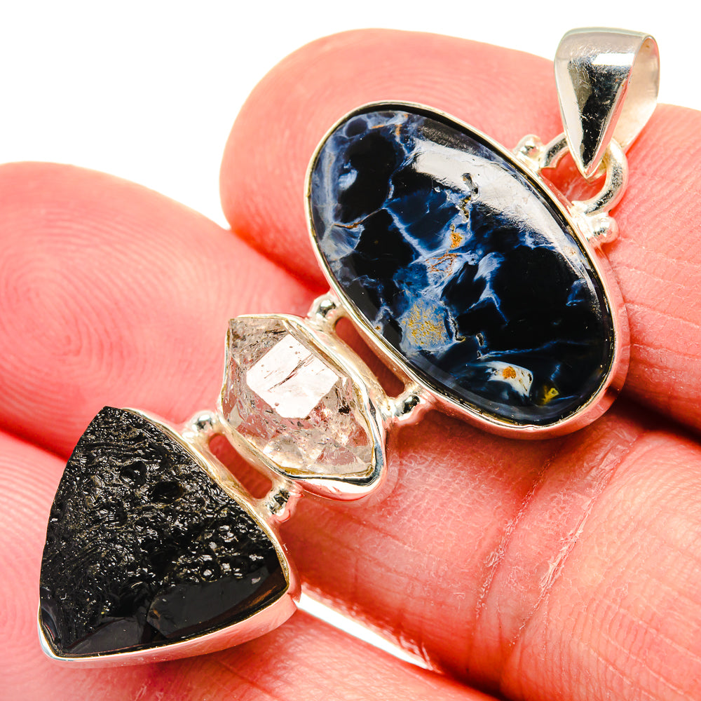 Pietersite Pendants handcrafted by Anasilvercos - PD21996