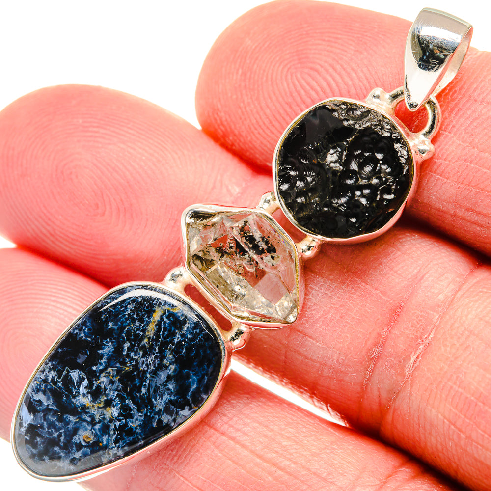 Pietersite Pendants handcrafted by Anasilvercos - PD21997