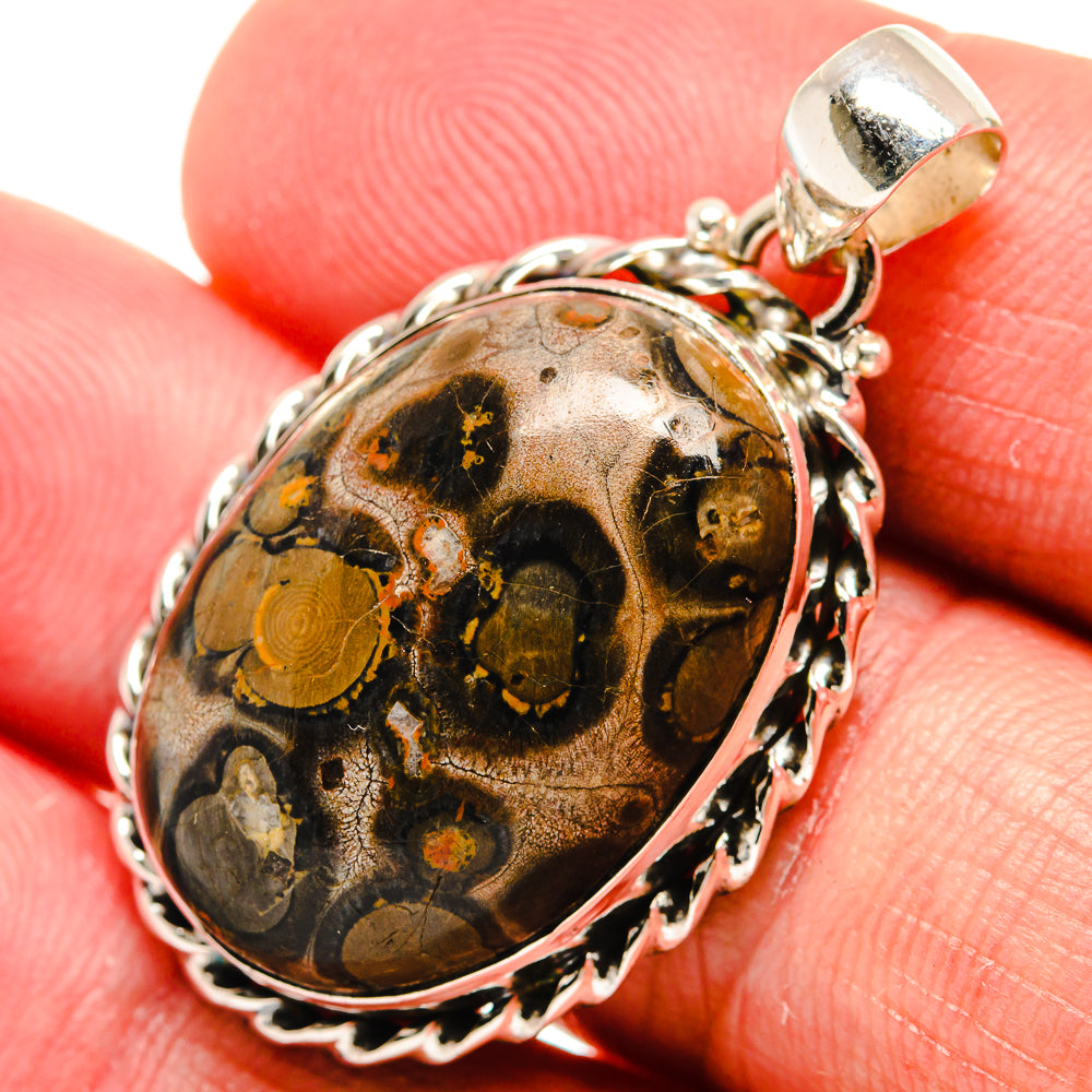 Poppy Jasper Pendants handcrafted by Anasilvercos - PD22004
