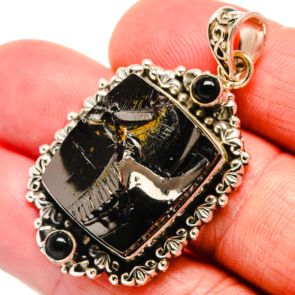 Shungite Pendants handcrafted by Anasilvercos - PD22011