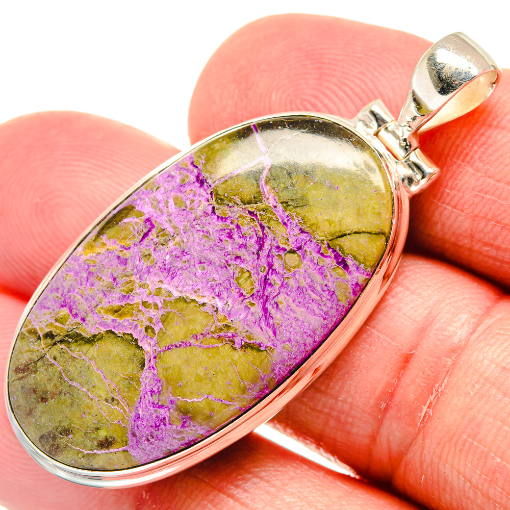 Stichtite Pendants handcrafted by Anasilvercos - PD22032