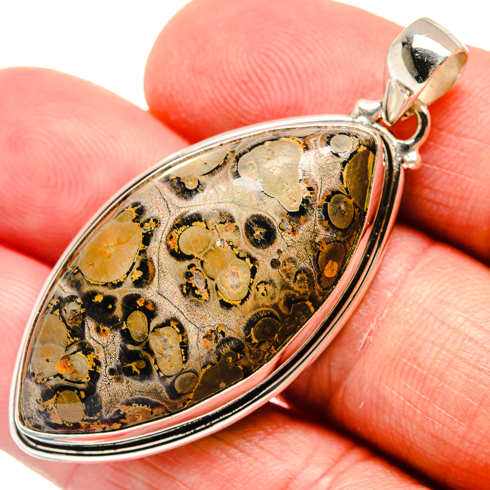 Poppy Jasper Pendants handcrafted by Anasilvercos - PD22039