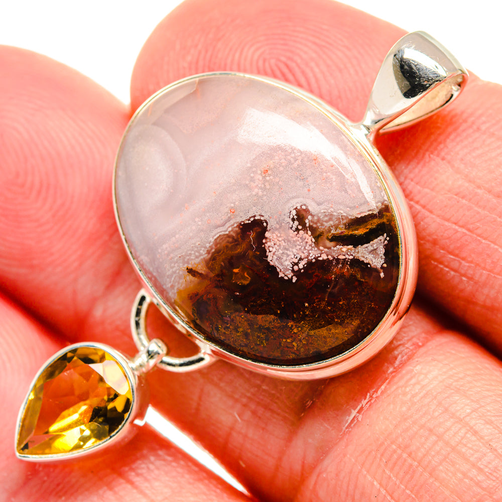 Ocean Jasper Pendants handcrafted by Anasilvercos - PD22060