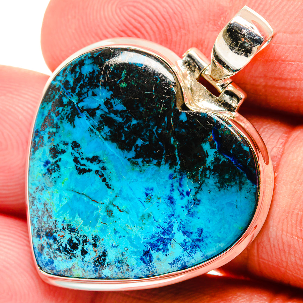 Shattuckite Pendants handcrafted by Anasilvercos - PD22069