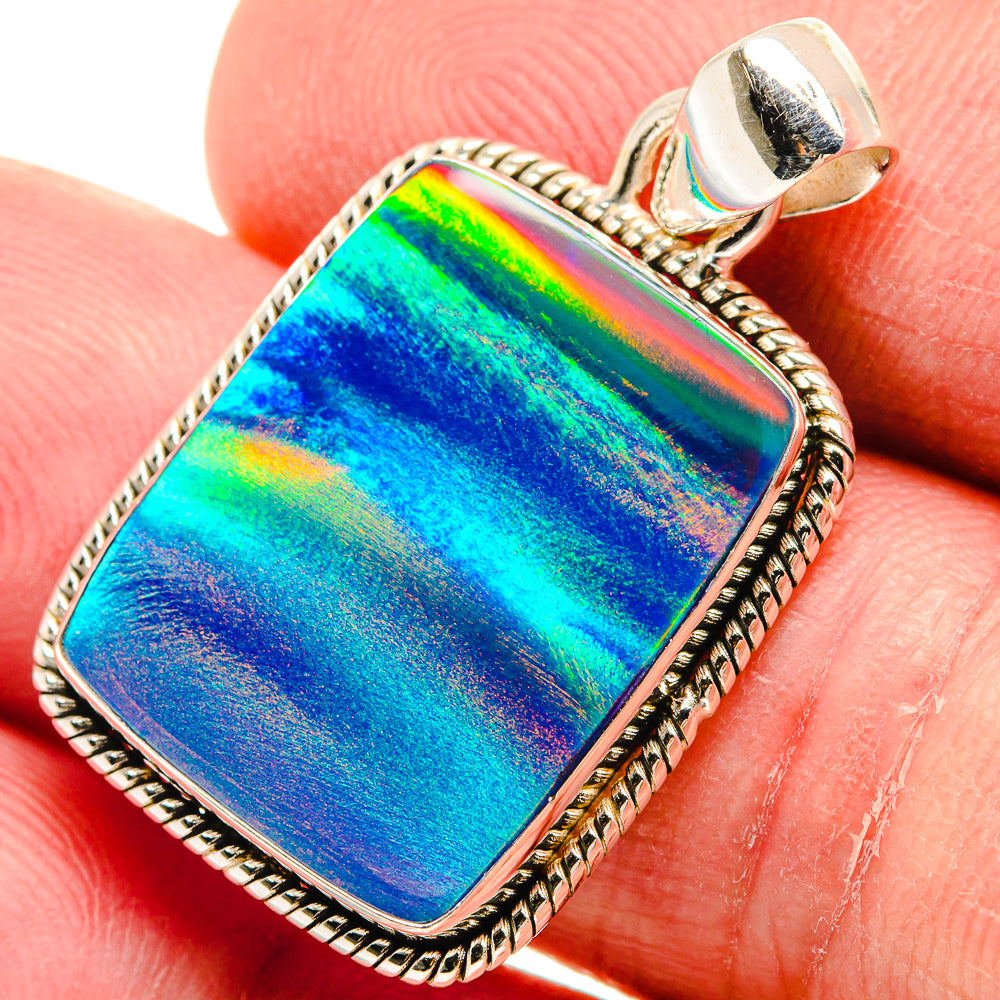 Aura Opal Pendants handcrafted by Anasilvercos - PD22091