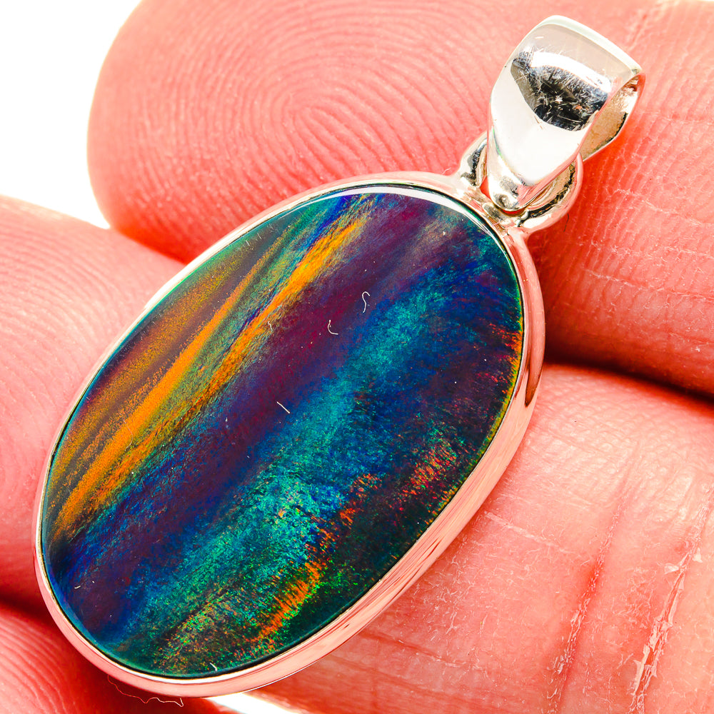 Aura Opal Pendants handcrafted by Anasilvercos - PD22093