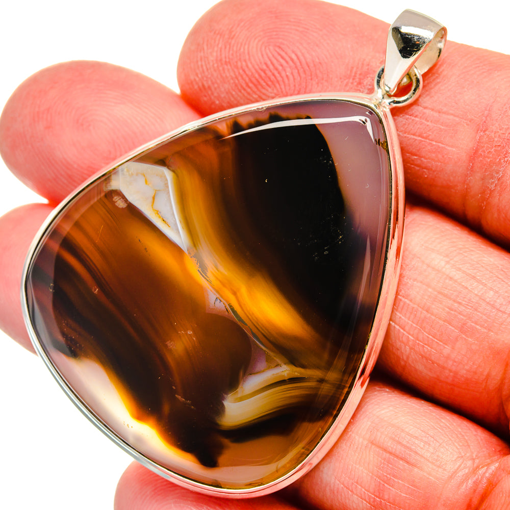Montana Agate Pendants handcrafted by Anasilvercos - PD22119