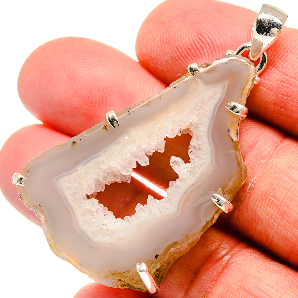 Geode Slice Pendants handcrafted by Anasilvercos - PD22120