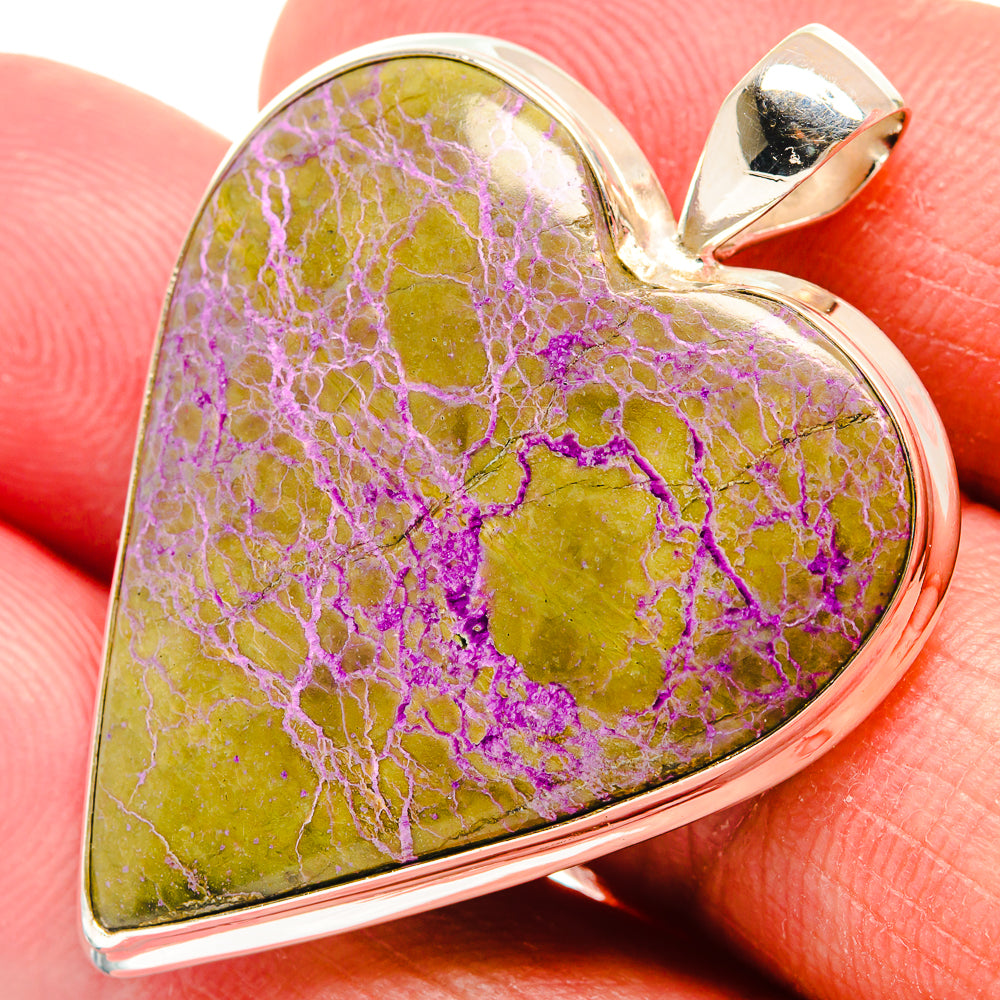 Stichtite Pendants handcrafted by Anasilvercos - PD22129