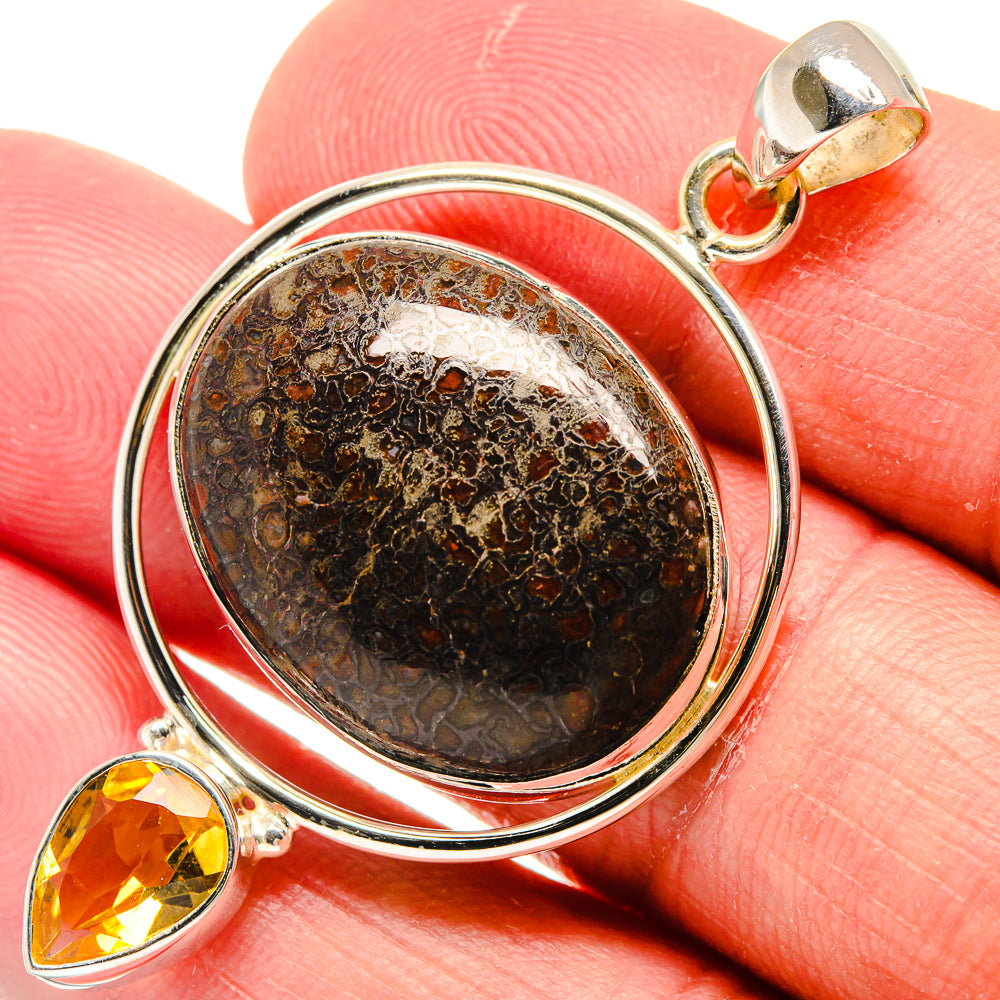 Dinosaur Bone Pendants handcrafted by Anasilvercos - PD22136
