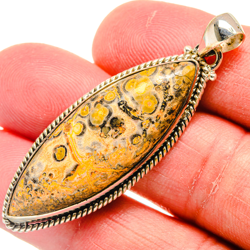 Poppy Jasper Pendants handcrafted by Anasilvercos - PD22148