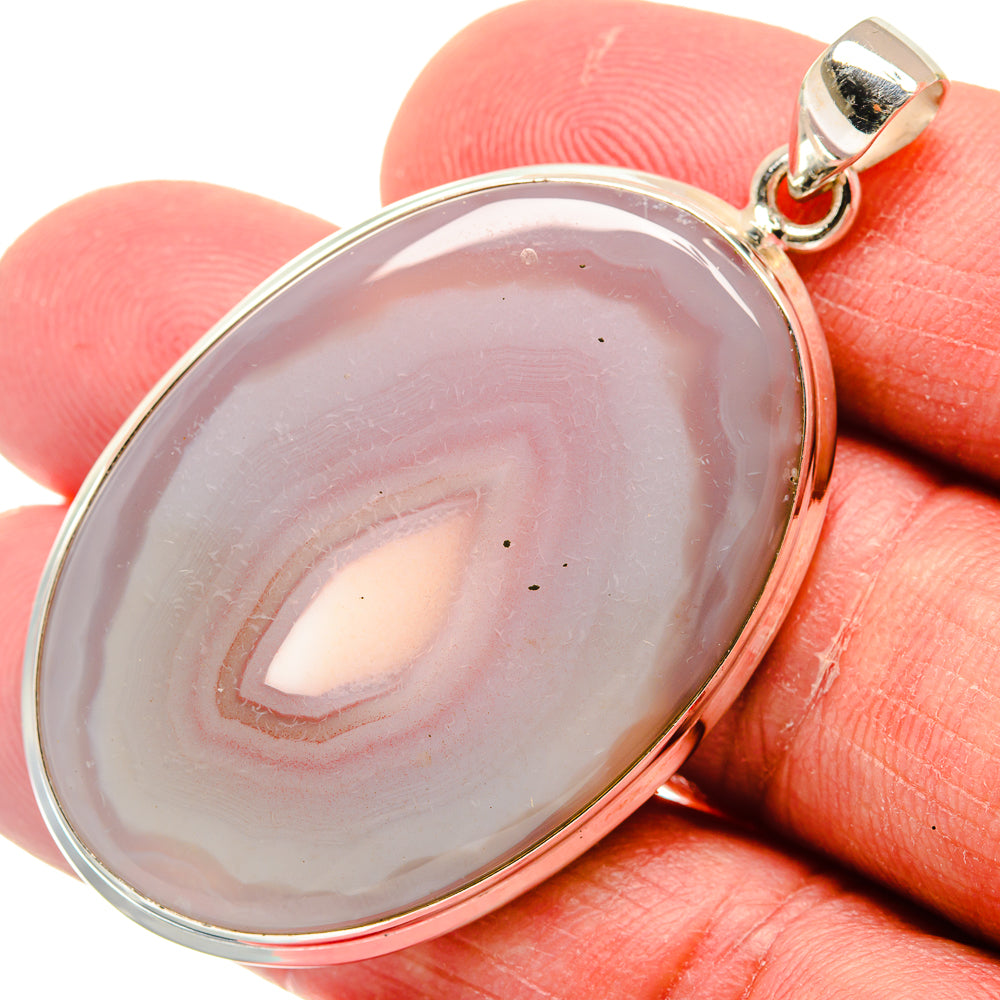Botswana Agate Pendants handcrafted by Anasilvercos - PD22161