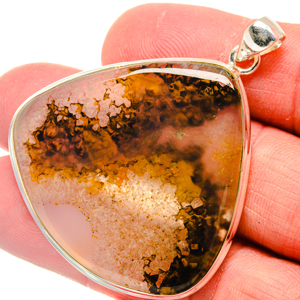 Montana Agate Pendants handcrafted by Anasilvercos - PD22169