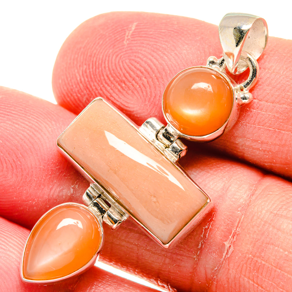 Sunstone Pendants handcrafted by Anasilvercos - PD22178