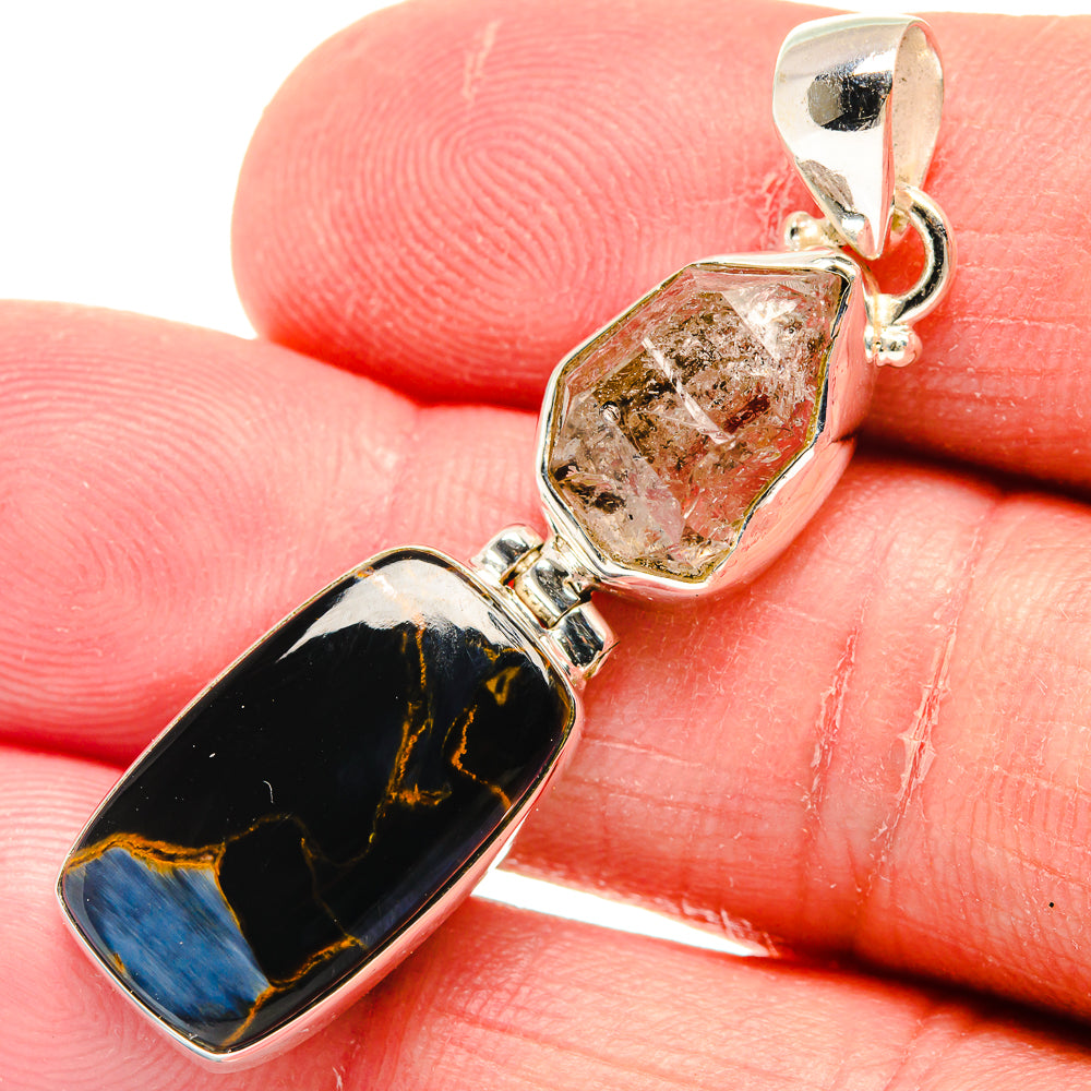 Pietersite Pendants handcrafted by Anasilvercos - PD22179