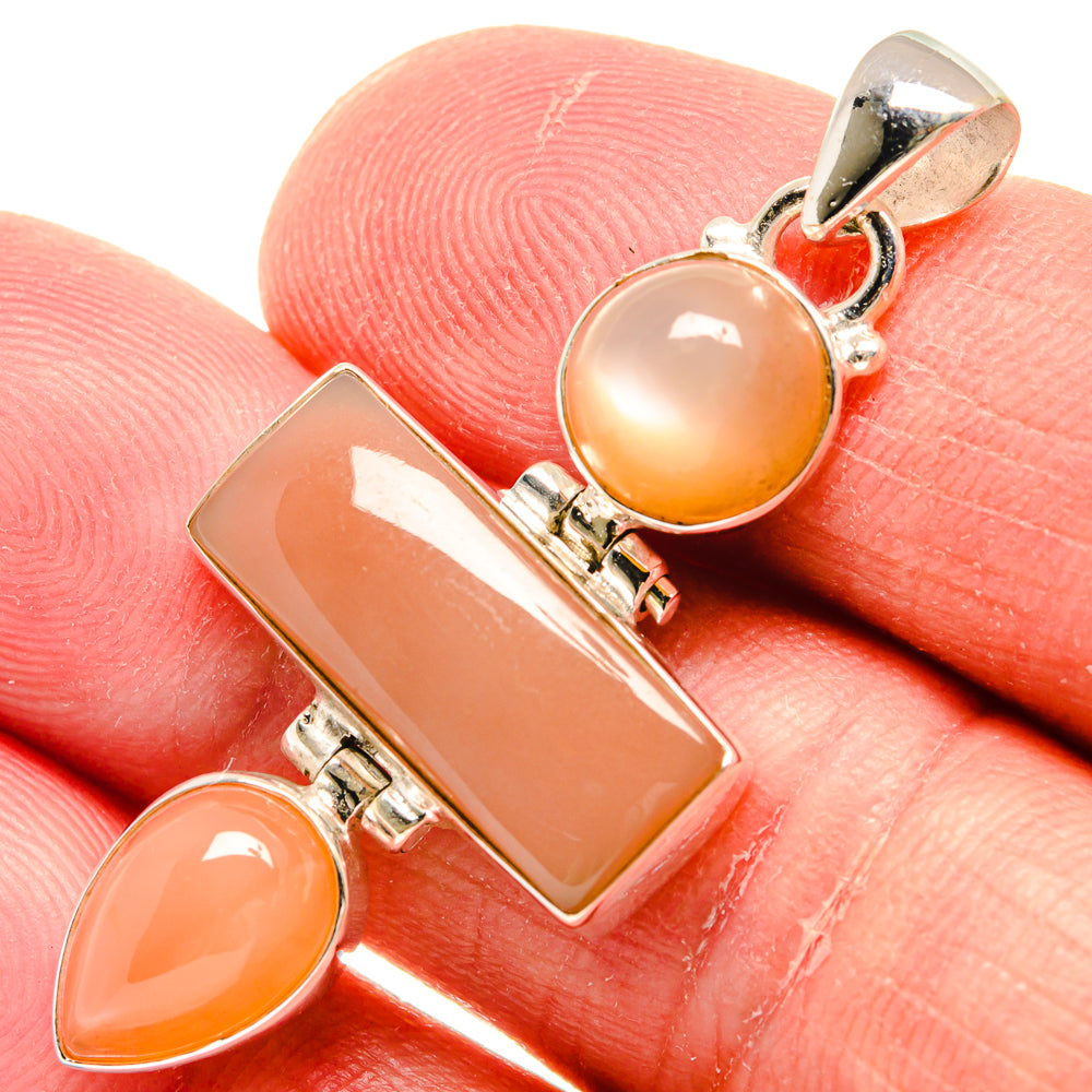 Sunstone Pendants handcrafted by Anasilvercos - PD22181