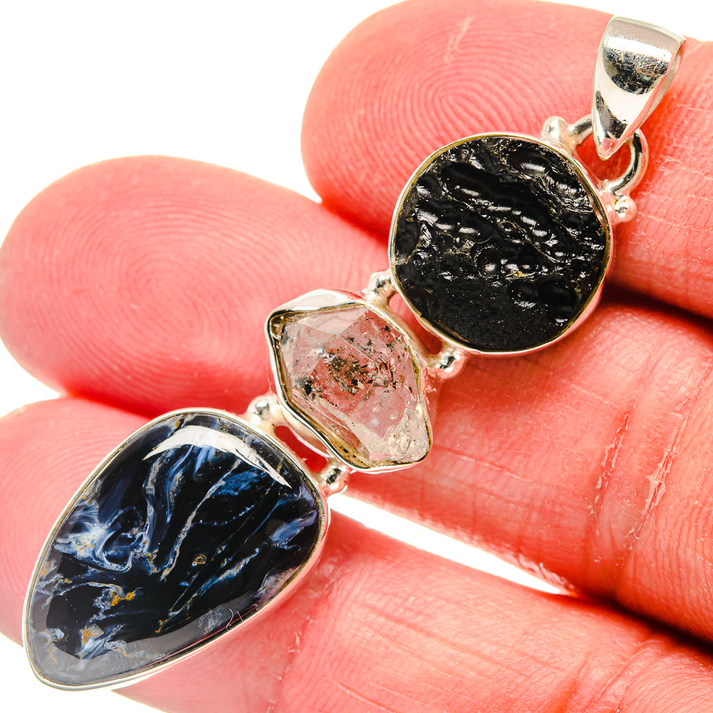 Pietersite Pendants handcrafted by Anasilvercos - PD22192