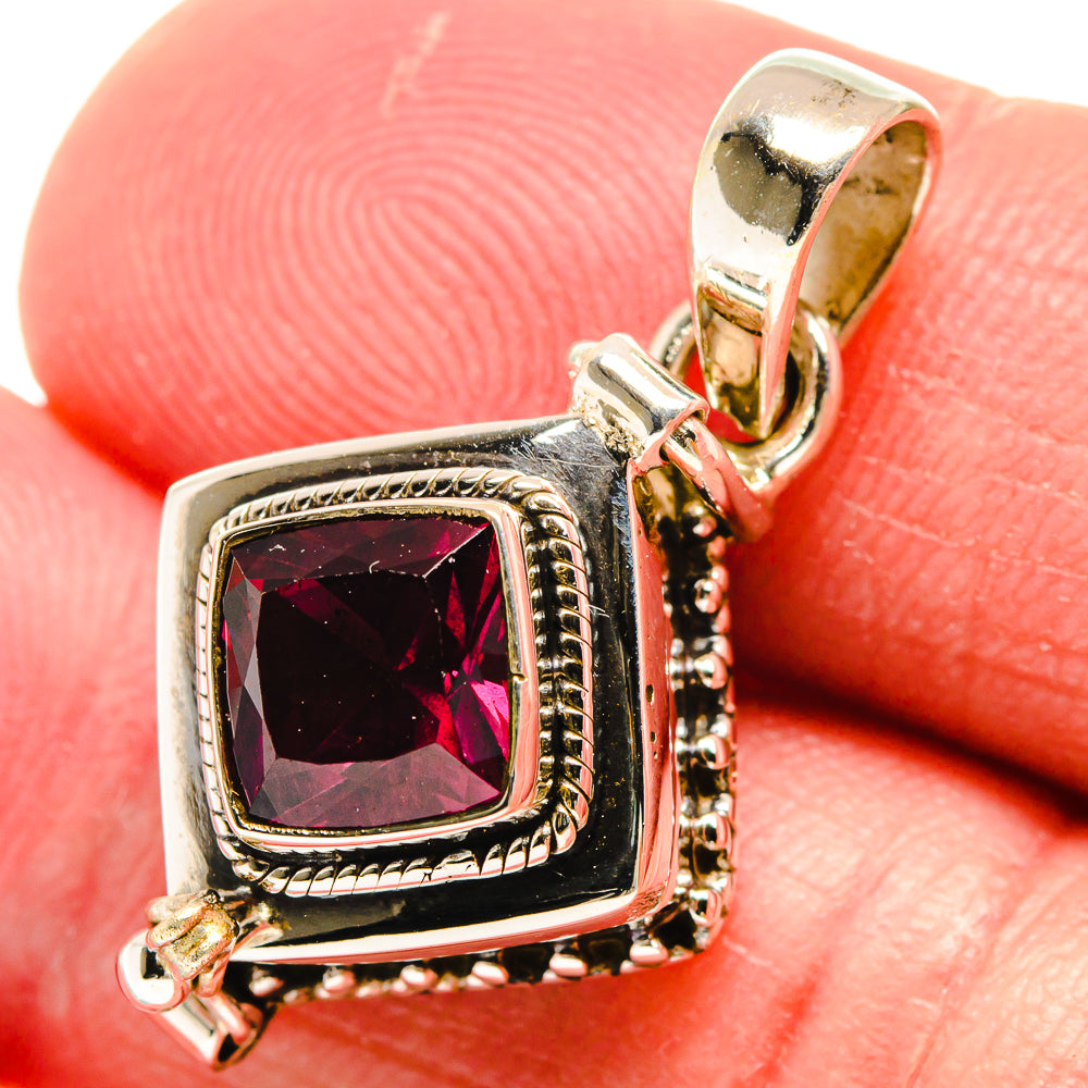 Garnet Pendants handcrafted by Anasilvercos - PD22239