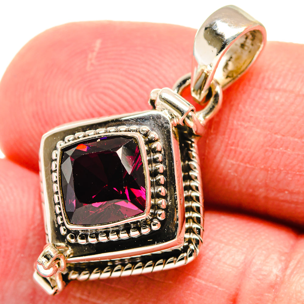 Garnet Pendants handcrafted by Anasilvercos - PD22242