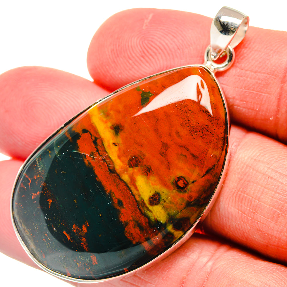 Ocean Jasper Pendants handcrafted by Anasilvercos - PD22249
