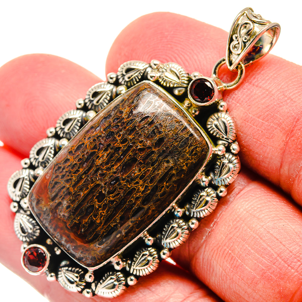 Dinosaur Bone Pendants handcrafted by Anasilvercos - PD22260