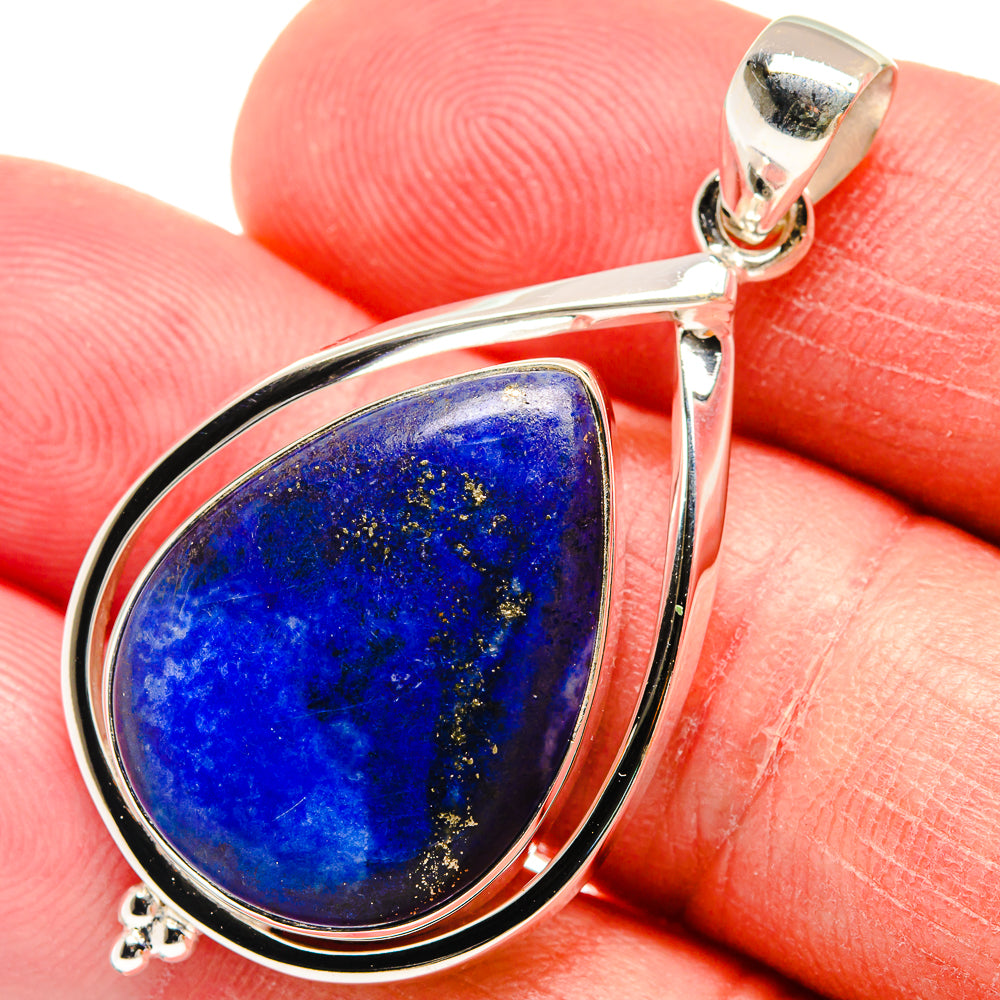 Lapis Lazuli Pendants handcrafted by Anasilvercos - PD22272