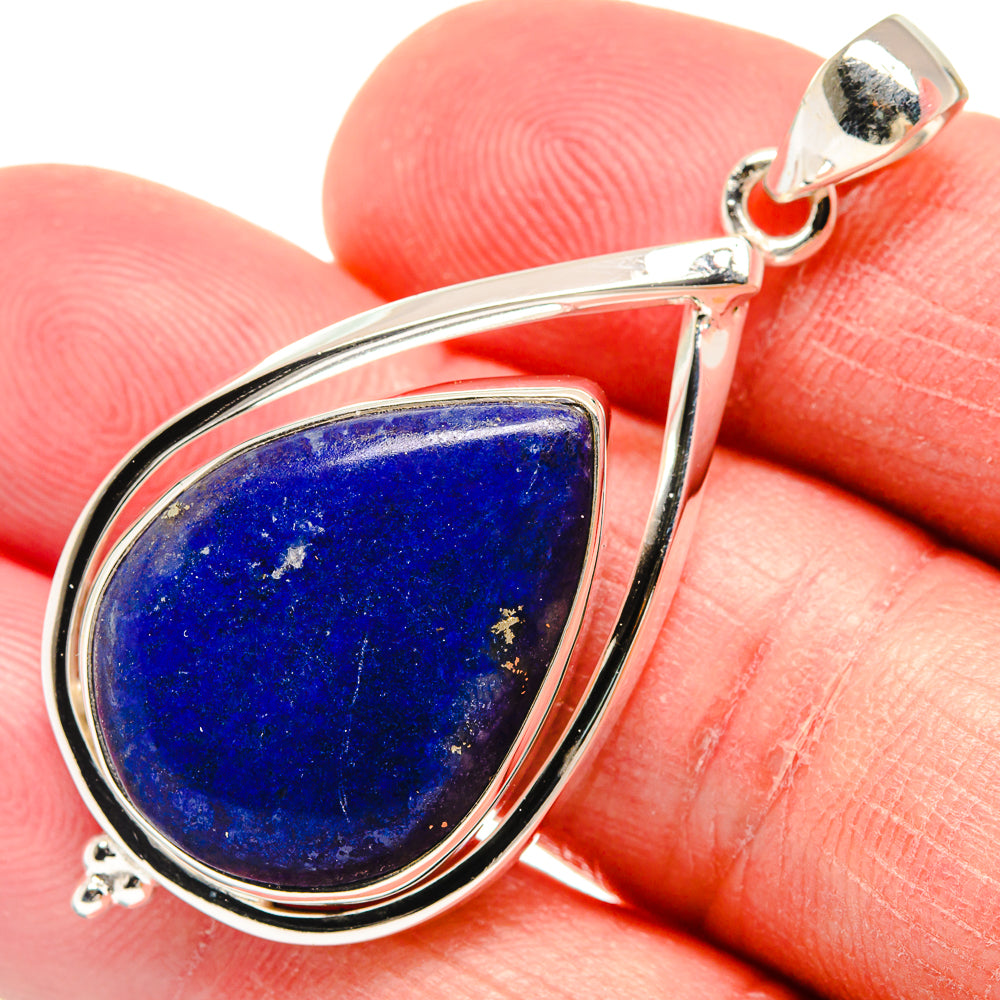 Lapis Lazuli Pendants handcrafted by Anasilvercos - PD22274