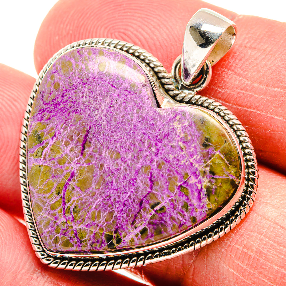 Stichtite Pendants handcrafted by Anasilvercos - PD22281