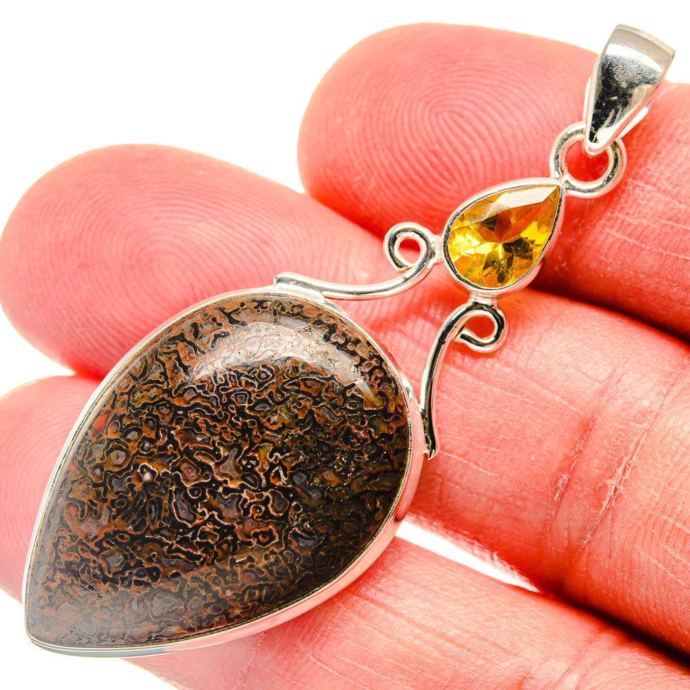Dinosaur Bone Pendants handcrafted by Anasilvercos - PD22284