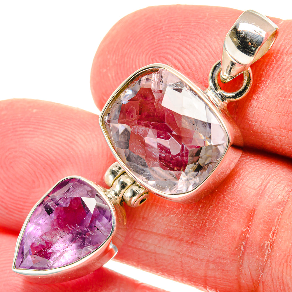 Amethyst Pendants handcrafted by Anasilvercos - PD22322