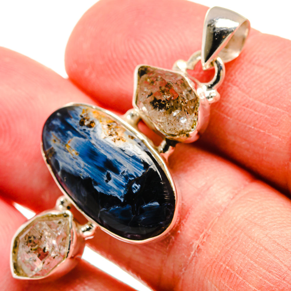 Pietersite Pendants handcrafted by Anasilvercos - PD22340