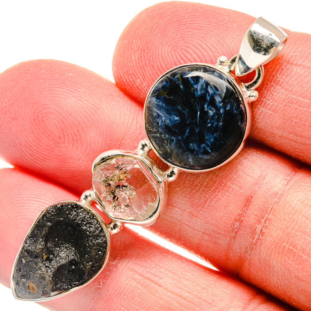 Pietersite Pendants handcrafted by Anasilvercos - PD22369