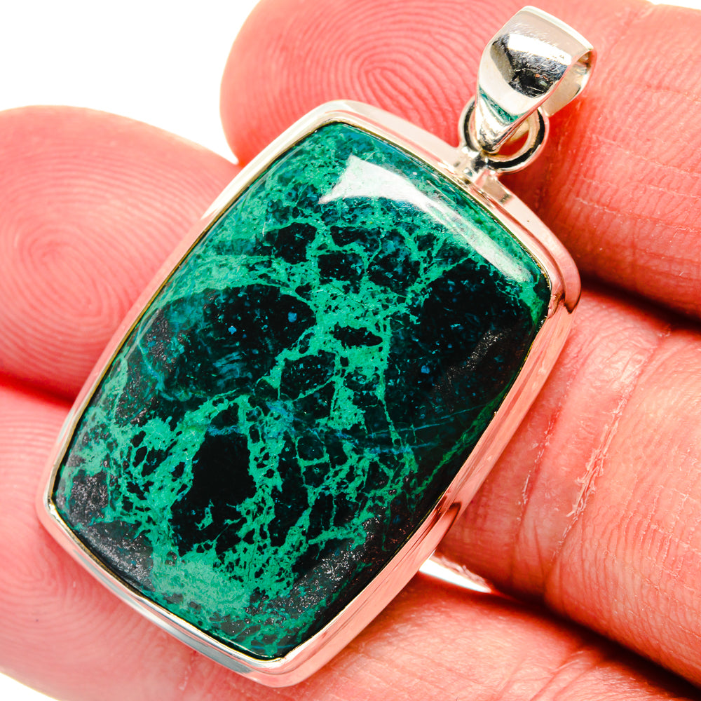 Shattuckite Pendants handcrafted by Anasilvercos - PD22401