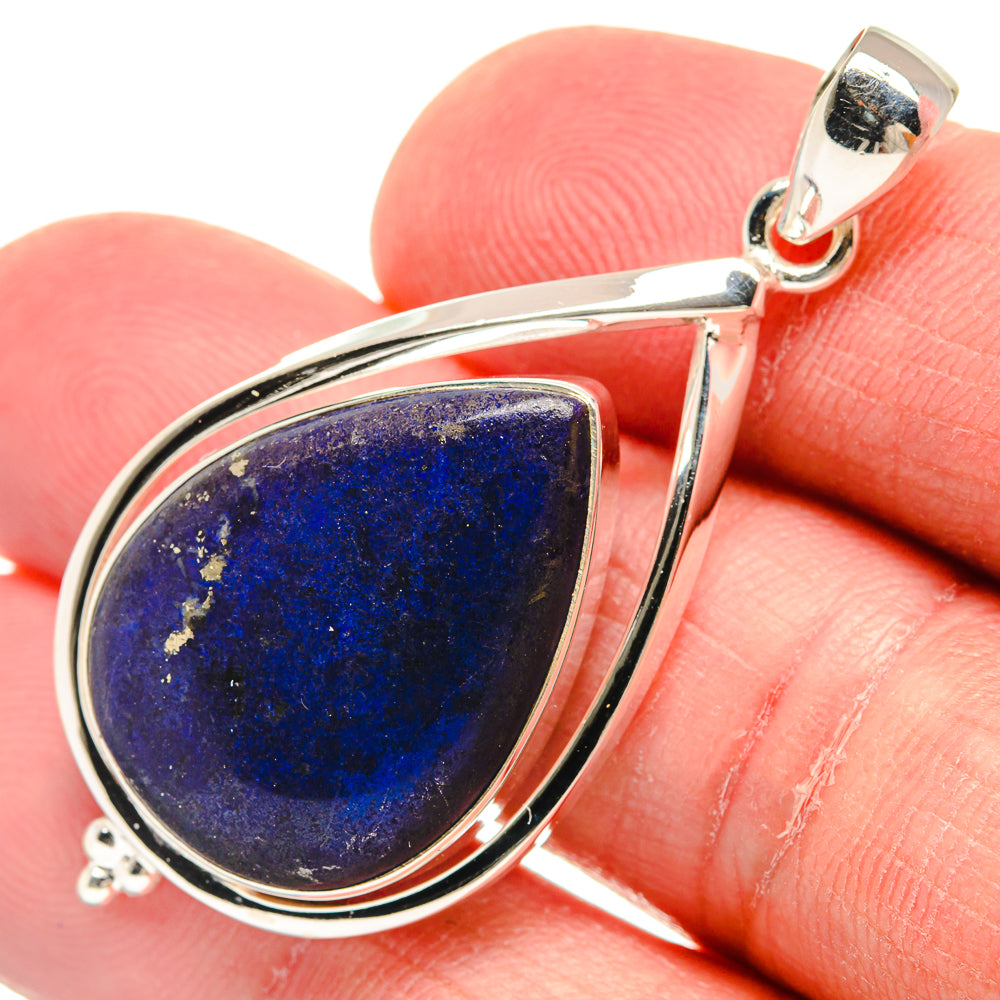 Lapis Lazuli Pendants handcrafted by Anasilvercos - PD22430