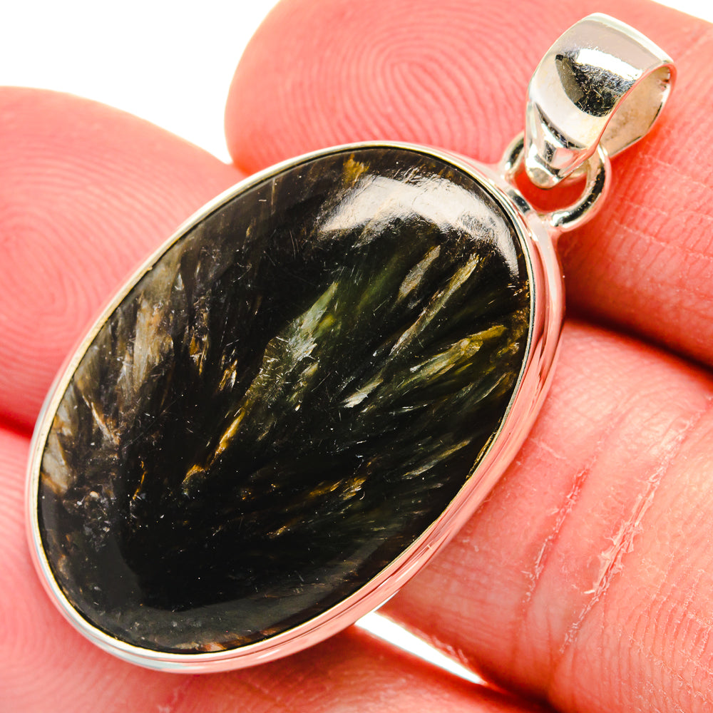 Seraphinite Pendants handcrafted by Anasilvercos - PD22441