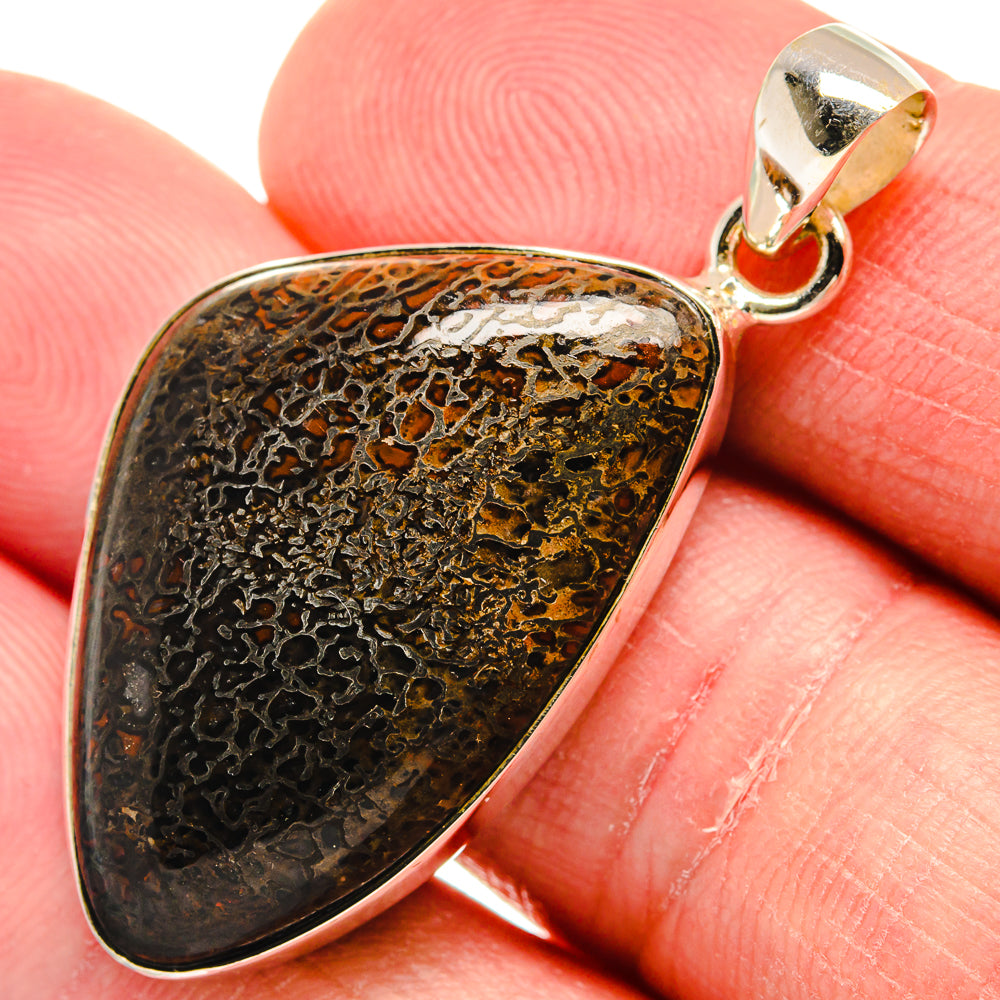 Dinosaur Bone Pendants handcrafted by Anasilvercos - PD22446