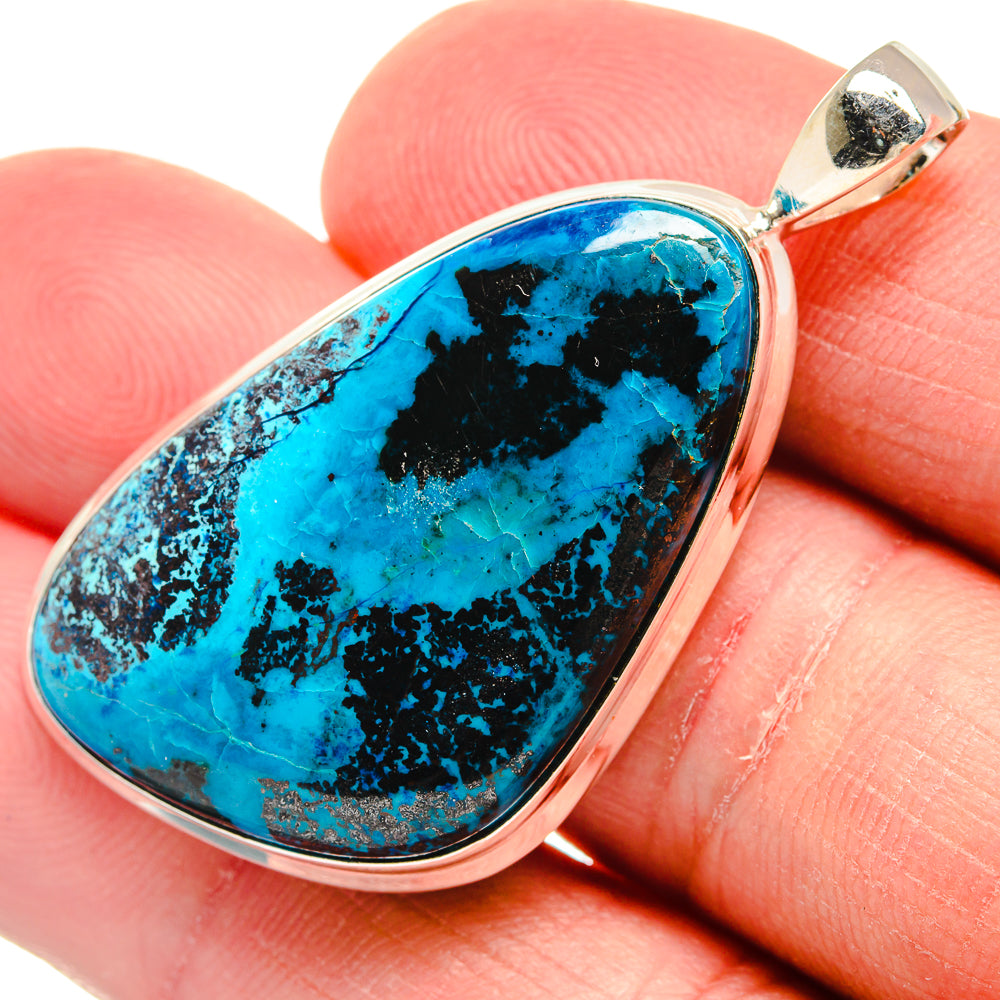 Shattuckite Pendants handcrafted by Anasilvercos - PD22461