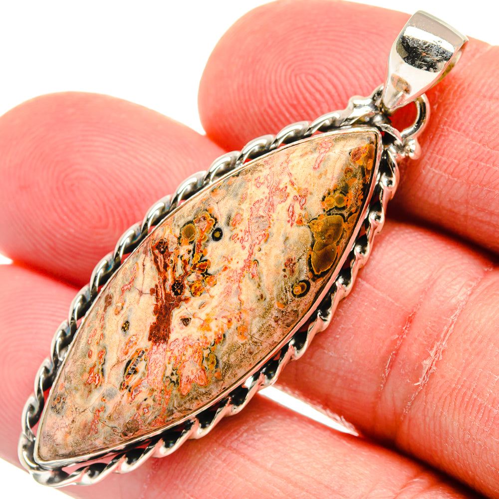 Poppy Jasper Pendants handcrafted by Anasilvercos - PD22474