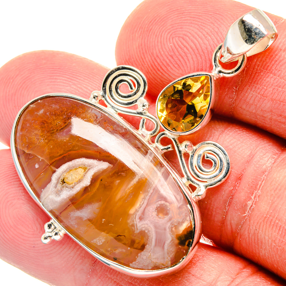 Ocean Jasper Pendants handcrafted by Anasilvercos - PD22476