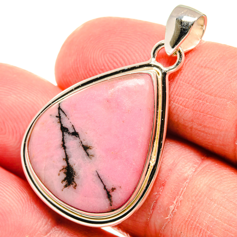 Rhodonite Pendants handcrafted by Anasilvercos - PD22487