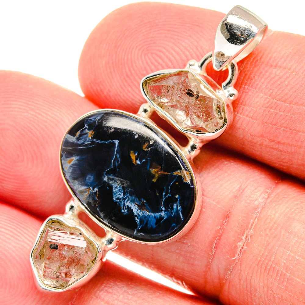 Pietersite Pendants handcrafted by Anasilvercos - PD22492