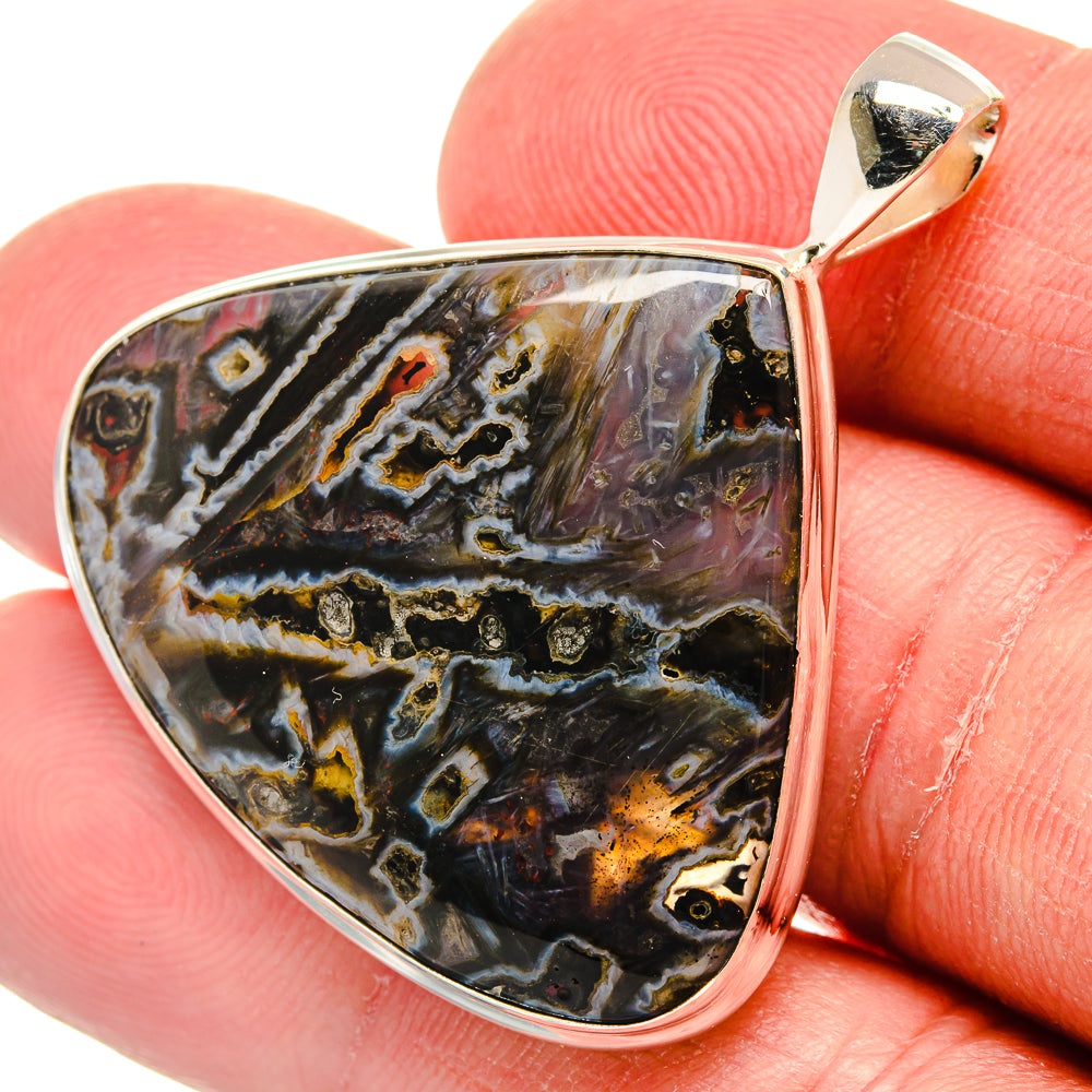 Tektite Pendants handcrafted by Anasilvercos - PD22500