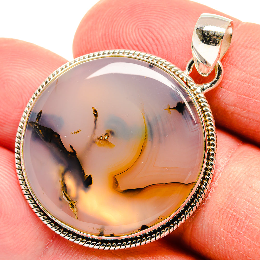 Montana Agate Pendants handcrafted by Anasilvercos - PD22506