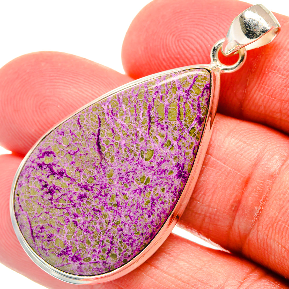Stichtite Pendants handcrafted by Anasilvercos - PD22526
