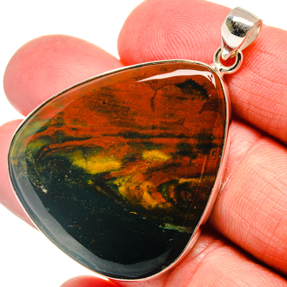 Bloodstone Pendants handcrafted by Anasilvercos - PD22549